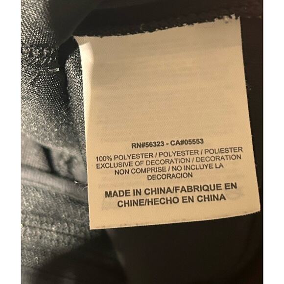 Nike Track Jacket Women’s XL Black Full Zip Mock Neck stretch The Athletic Dept - Picture 6 of 8